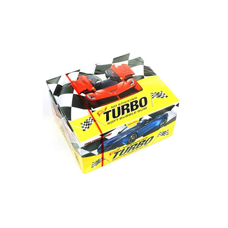 Turbo Soft Bubble Gum 1 box/100 Pieces