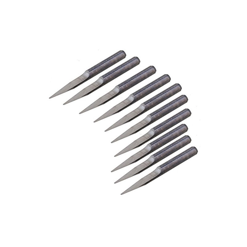 Veda 20 Degree 0.1mm Silver Carbide Cutter Round Bottom PCB