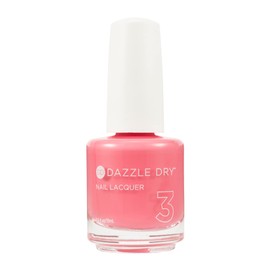 Dazzle Dry Nail Lacquer (Step 3) - Going Cray Sea - A true coral pink. Full coverage cream. (0.5 fl oz)