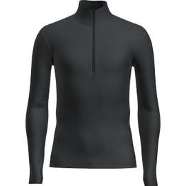Icebreaker Men's Merino 175 Everyday Long Sleeve Half Zip Thermal Top - Black - Large