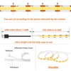 VLAGHPLE USB LED Strip Lights, Super Bright COB LED Strip