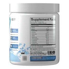Giant BCAAs  EAAs Aminoácidos Cadena Ramificada  BCAA EAA Supplement Blue Razz 30 Servings                                                            
