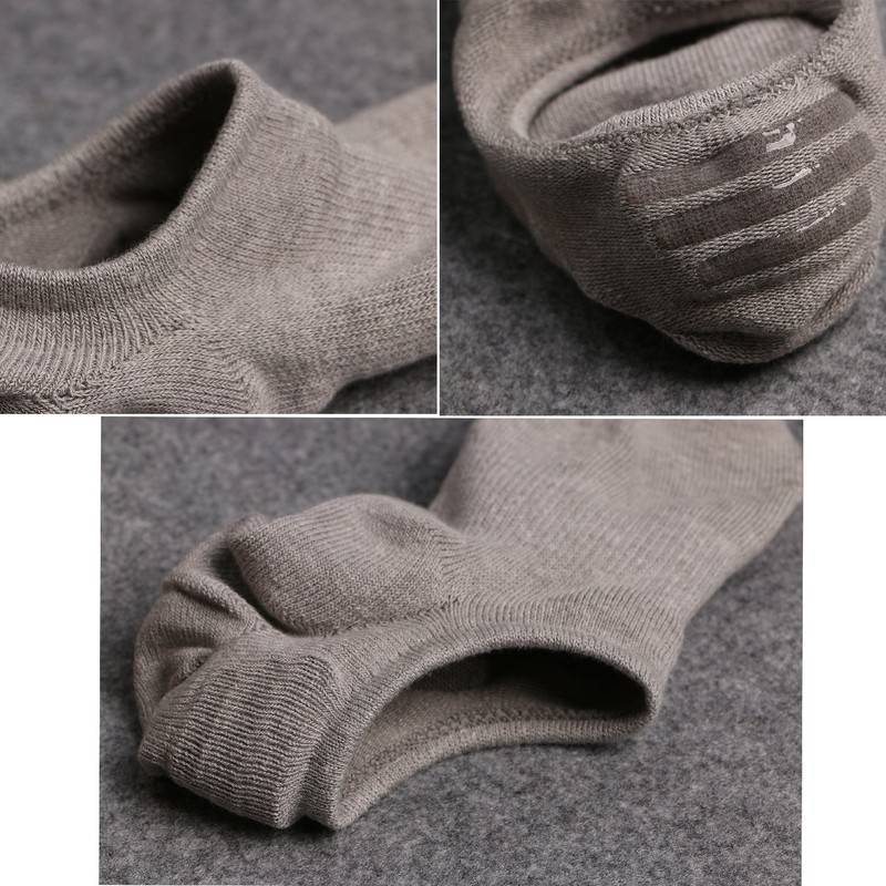 Ueither Men’s Sport Low Cut Cotton Socks With Men’s Trainer