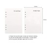Refillable Leather Journal Writing Notebook, A5 Leather Travel Journal with