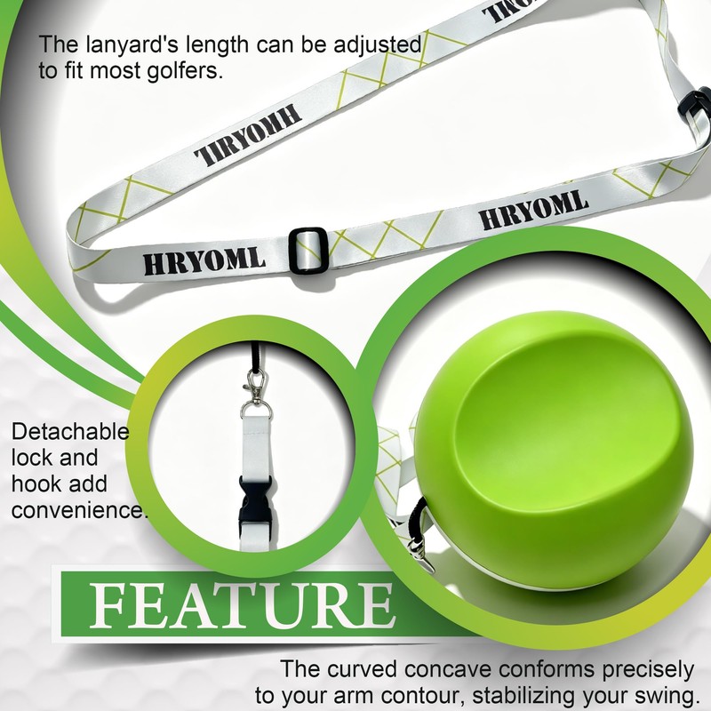 HRYOML The Connector Golf Training Aid - Golf Swing Trainer