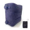 Inflatable Foot Rest Pillow for Travel, Kids Airplane Bed, Japard