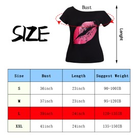 80s Women's Costume Accessory Set T-Shirt Tutu Headband Earrings Mesh Gloves Leg Warmers Necklaces Beads Bracelet Mesh Gloves for Women 80s Party (Rose Red, L)