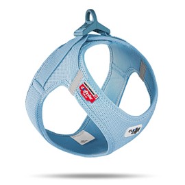 Vest Harness curli Clasp Air-Mesh Skyblue M