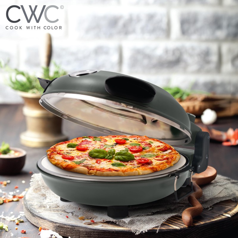 Cook With Color Electric Indoor Pizza Oven – Crispy Crust