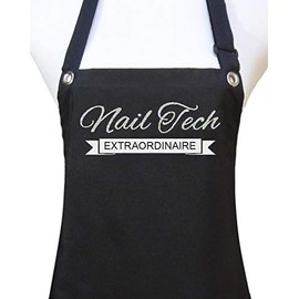 Trendy Salon Aprons Manicure Pedicure Nail Tech Apron,Nail Tech Extraordinaire