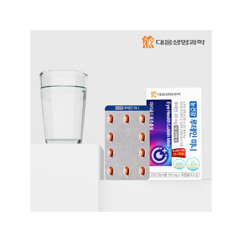 Daewoong Eye Health Lutein Mini 30 Capsules 1 Box Eye
