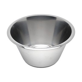 Genware 1060 Stainless Steel Swedish Bowl, 6 L Capacity