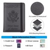 Passport Holder Cover Wallet Passport Protector Leather Card Case Travel