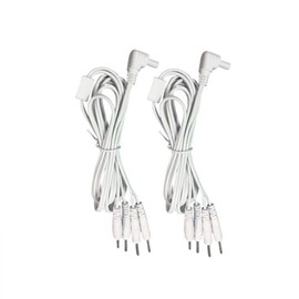 TENS Cable Electrode Wires 2.35mm Electrode Cable TENS Device Replacement Cable Connection Cable for TENS Unit Physiotherapy Device Pack of 2