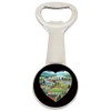 Walton Kentucky Travel Souvenir Destination Heart Shape Design Magnetic Bottle