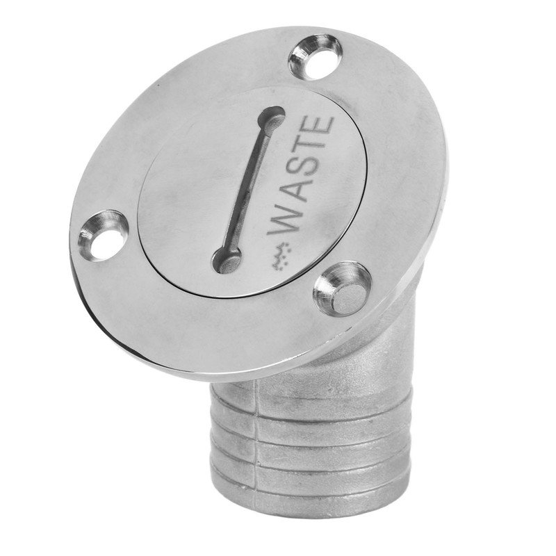 Boat Deck Filler with Key Cap Marine Stainless Steel Hardware