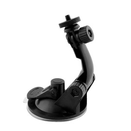 Reflex Camera 1/4" Thread Sports Camera Car Suction Cup Mount | Windshield & Dashboard Compatible with GoPro, Akaso, SJCAM, Insta360, Canon | Adjustable Mount for Vlogging & Action Filming