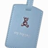 Widdle Gifts First Passport Cover Luggage Tag Set - Blue