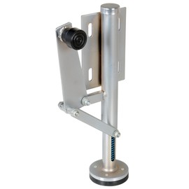 Vestil FL-LK-SMR-R Steel Right Mount Floor Lock 10 to 12 in. Height Silver