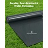 VEVOR Silt Fence Fabric Roll, 3 x 500 ft Erosion