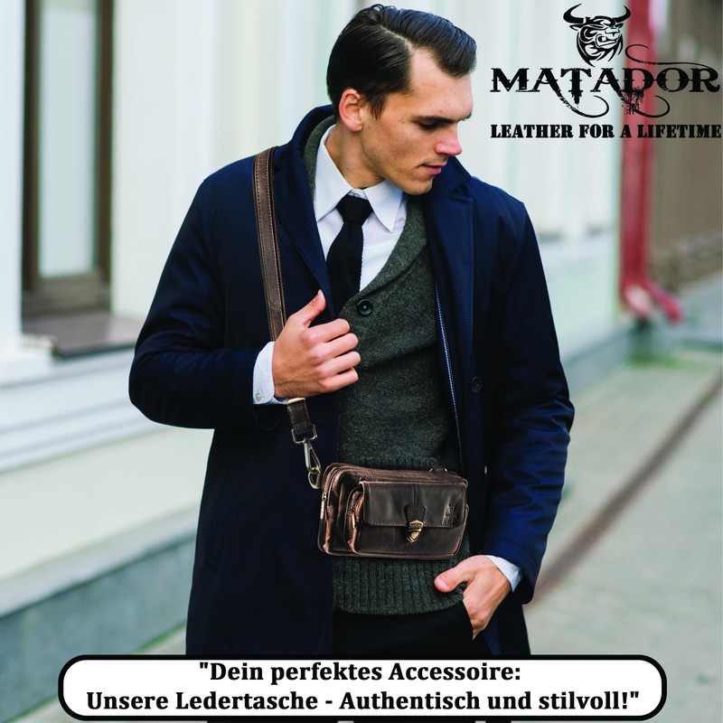MATADOR (3 in 1 bag) "Cairo" 3119, dark brown