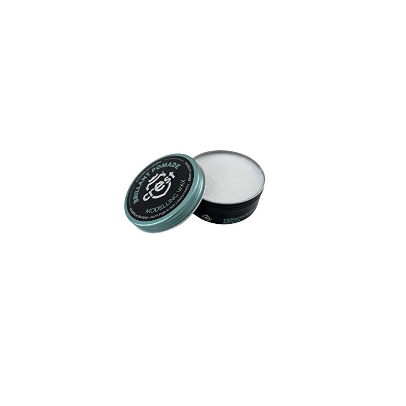 Crest Brillant Pomade Modelling Wax with Bergamot and Freesia Fragrance
