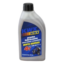 Aceite Moto 4 Tiempos 10w40 Sintético Multigrado 946 Ml Kwx