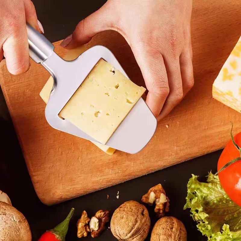 Stainless Steel Cheese Slicer to Produce Thin and Even Slices,