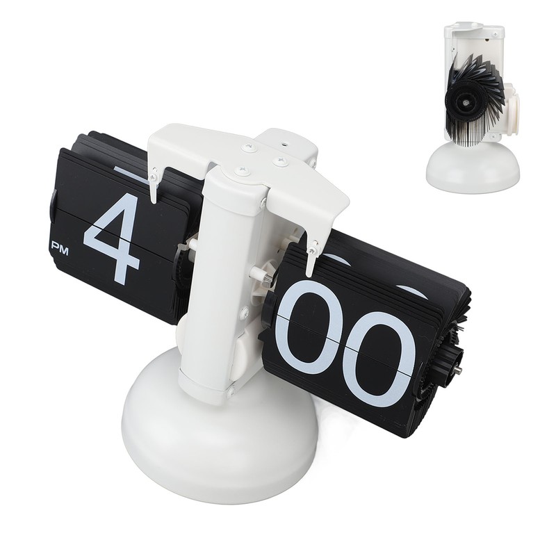 European Style Retro Digital Flip Down Clock 304 Stainless Steel