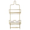 Better Houseware Shower Caddy - Shower Organizer Shelves with Hooks,