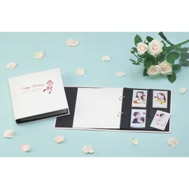 SEKISEI XP-1122 XP-1122-70 Pocket Harperhouse Wedding Cheki Album Holds 80 Cheki Cards 51-100 Cards White