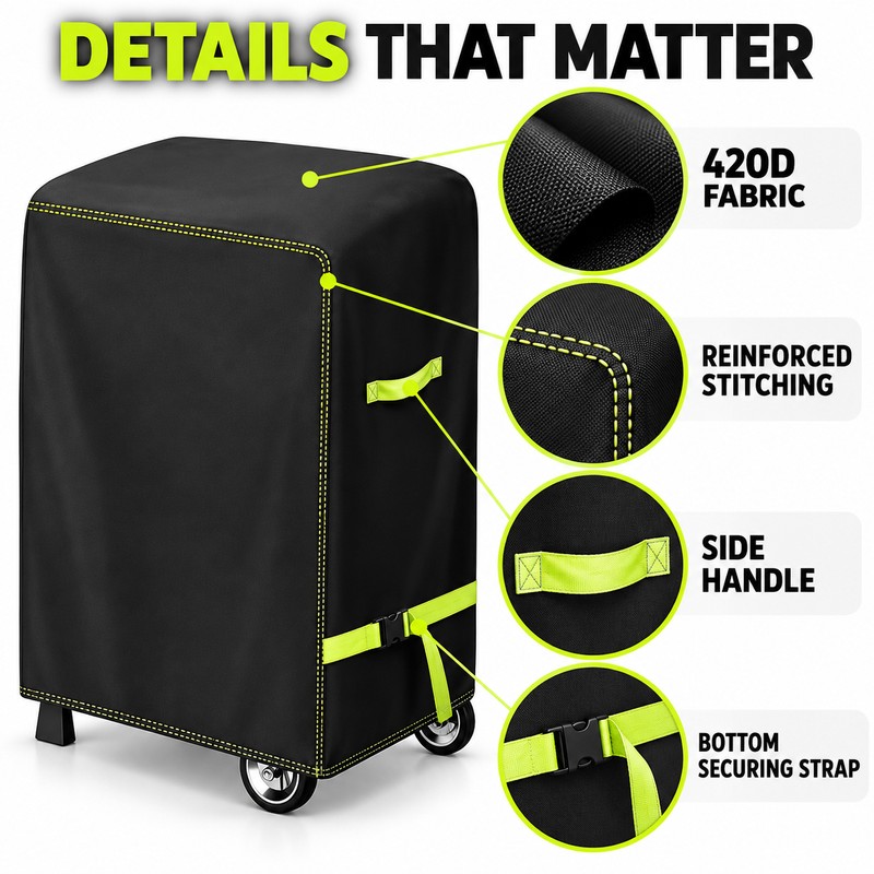 420D Outdoor BBQ Grill Cover for Barbecue Storage – Waterproof,