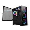 Bgears b-Voguish Gaming PC Case with Tempered Glass panels, USB3.0,