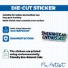 Shenanigan Enthusiast Sticker Sarcasm Decal Hologram Effect Vinyl Die Cut