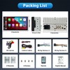 Leadfan Double Din Car Stereo Radio Support Apple Carplay&Android Auto,
