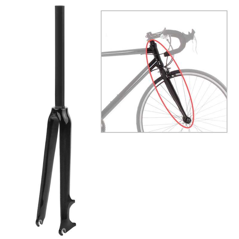 Ultralight Full Carbon Fiber Bike Front Fork 700C Road Bicycle