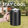 Zenbo 32oz Stainless Steel Tumbler with Handle, Lid & Straw
