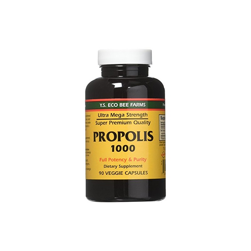 YS Eco Bee Farms Propolis 1000 - 90 Count (Pack