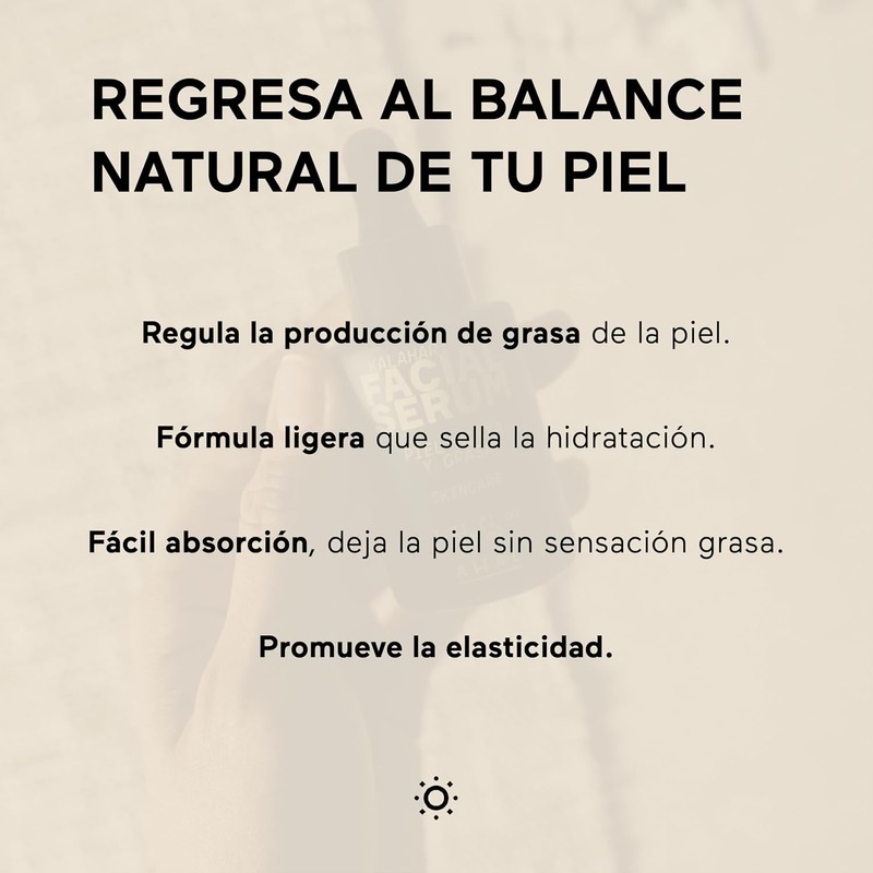 AHAL Serum Facial Aceite de Kalahari con Vitamina E 33