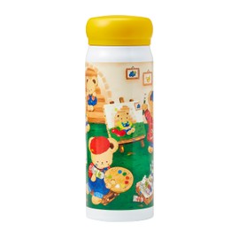 Miki House 15-4163-686 Stainless Steel Bottle, Water Bottle, Heat Retention, 16.9 fl oz (480 ml), For Boys, Girls, Babies, Kids, Children's Clothes, Adults, Women's, Mom