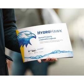 HydroHawk Legionella Logbook for Rental Properties – Ideal for Landlords and Property Managers | 50 Test Record Sheets + Instructions | for Use with HydroHawk Legionella Swab Kit