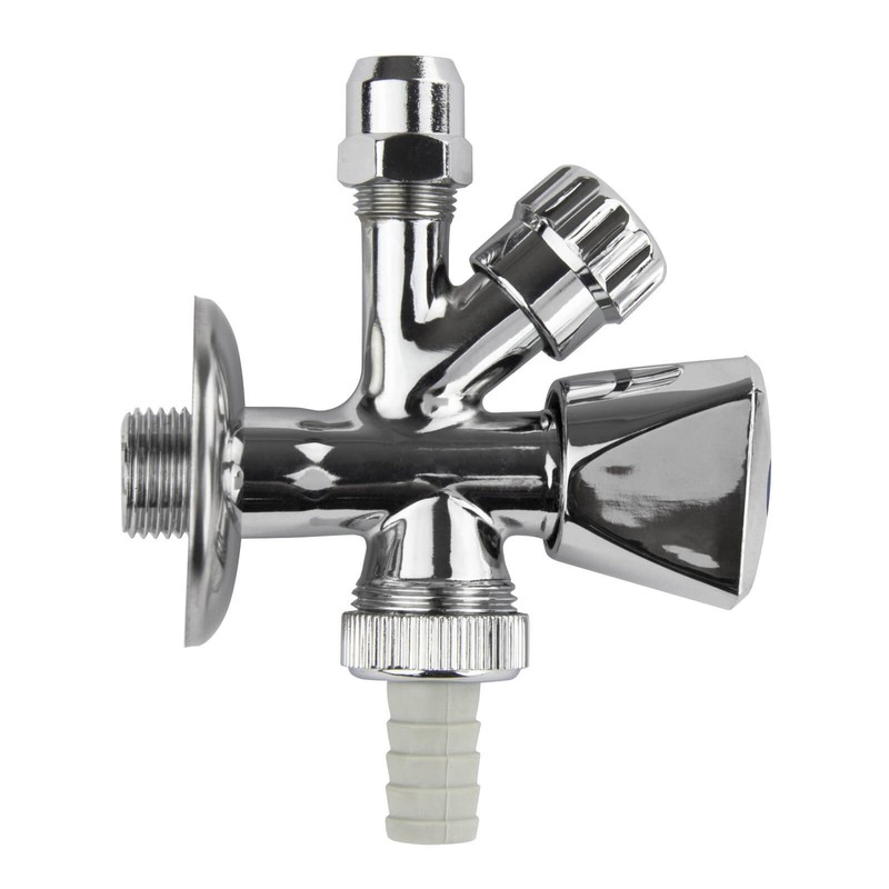 Stabilo-Sanitaer Combination Angle Valve 1/2 Inch x 10 mm Device