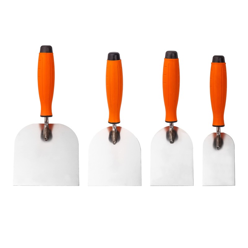 Mivos Plastering Trowel Set 4 Pieces - 60 mm 80