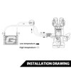 G-PLUS Engine Transmission Oil Cooler Kit Universal Aluminum Oil cooler