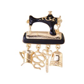Brooch Lapel Pin for Men Sewing Machine Lapel Pin Badge Coat Suit Jacket Wedding Gift Party Shirt Collar Accessories Brooch