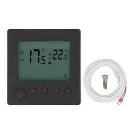 Digital Thermostat 4500W High Power Electric Floor Heating Temperature Control Thermostat for Office Mall