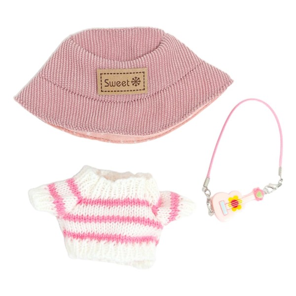 Niedliche Mini Plüsch Puppen Kleidung Outfit nur Bekleidungs zubehör, Labvbv