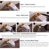SKOWLL Shower Valves Wall Mount Single Function Shower Handle Valve
