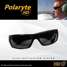 BEST DIRECT Sunglasses Polarized POLARYTE HD, High Definition with Stylish, UV Protection Sunglasses, Anti-scratch & Magnet (1, Black)