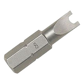 Drill America INS05-SP6 Spanner Insert Bit, 1/4" Hex Shank, 6x1"